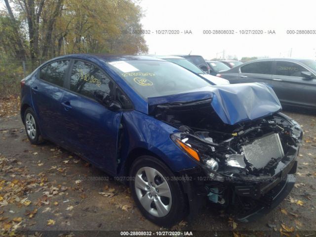 KIA FORTE 2017 3kpfk4a76he044109