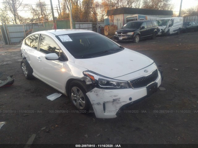 KIA FORTE 2017 3kpfk4a76he056597