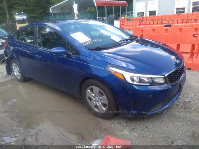 KIA FORTE 2017 3kpfk4a76he100405