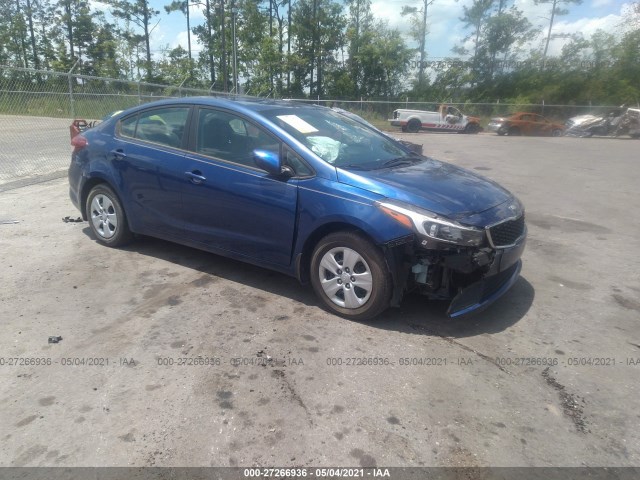 KIA FORTE 2017 3kpfk4a76he135834