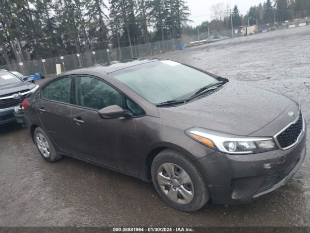 KIA FORTE 2017 3kpfk4a76he142542