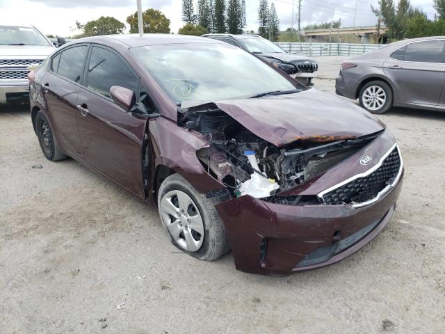 KIA FORTE LX 2017 3kpfk4a76he149023