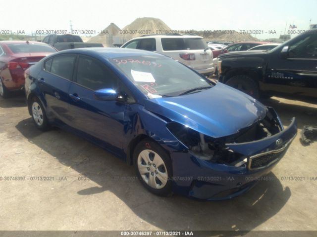 KIA FORTE 2017 3kpfk4a76he151399