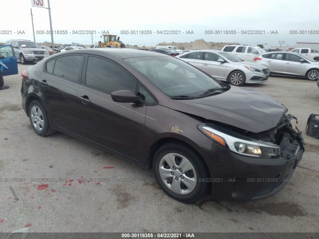 KIA FORTE 2017 3kpfk4a76he158630