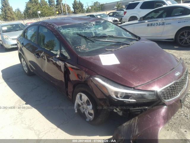 KIA FORTE 2018 3kpfk4a76je238970