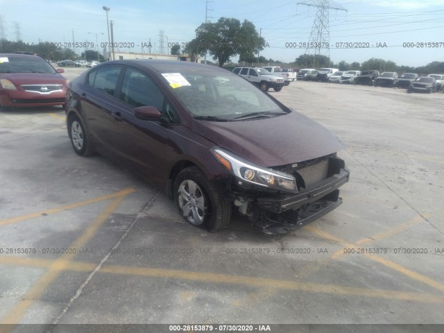 KIA FORTE 2018 3kpfk4a76je247667