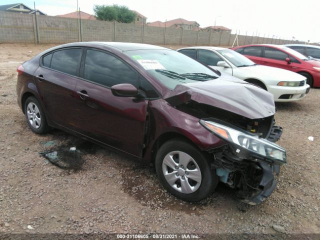 KIA FORTE 2018 3kpfk4a76je254456