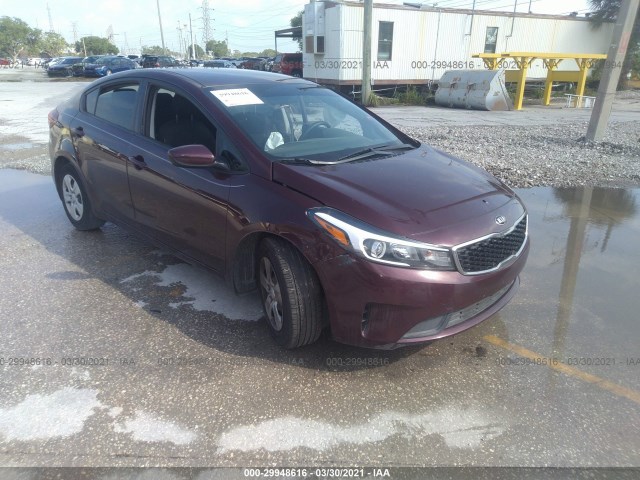 KIA FORTE 2018 3kpfk4a76je258197