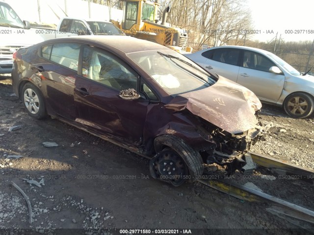 KIA FORTE 2017 3kpfk4a77he032504