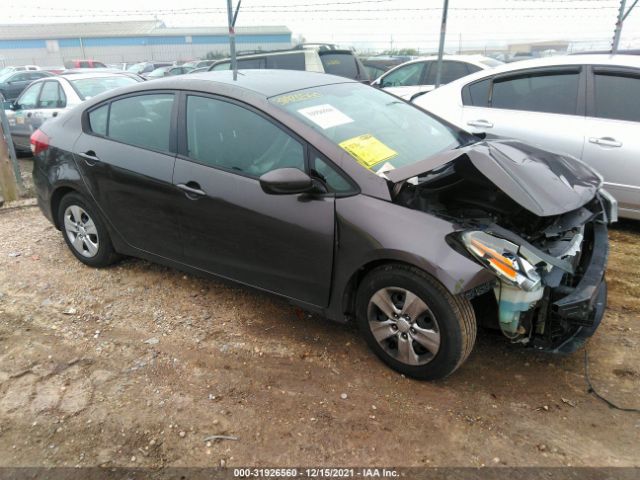 KIA FORTE 2017 3kpfk4a77he056690