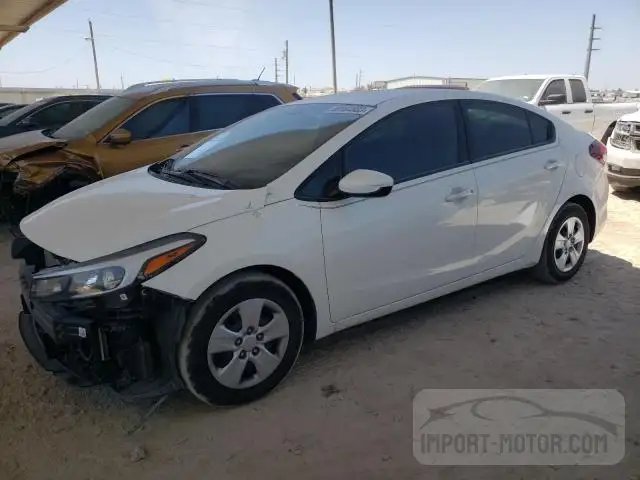 KIA FORTE 2017 3kpfk4a77he076602