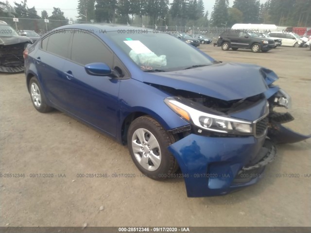 KIA FORTE 2017 3kpfk4a77he094081