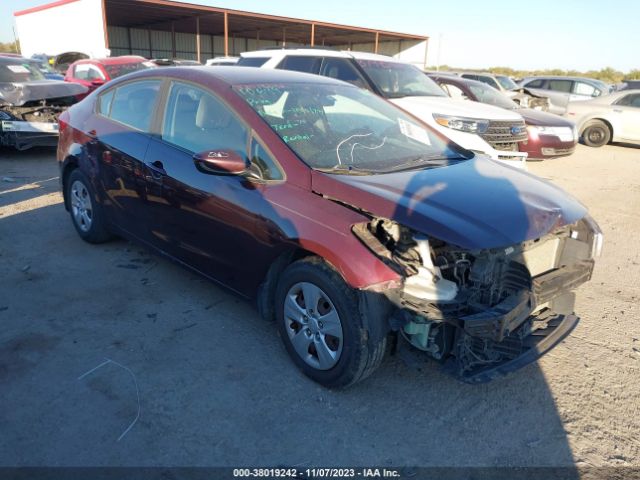 KIA FORTE 2017 3kpfk4a77he097451