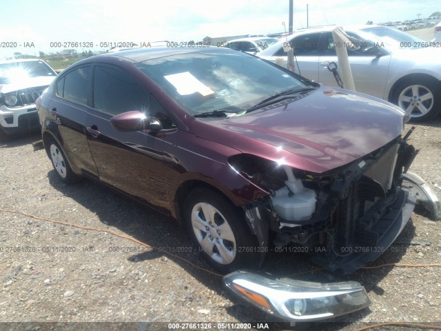 KIA FORTE 2017 3kpfk4a77he123420