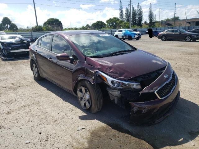 KIA FORTE LX 2017 3kpfk4a77he156174