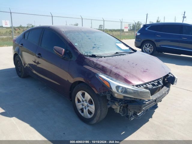 KIA FORTE 2018 3kpfk4a77je230571