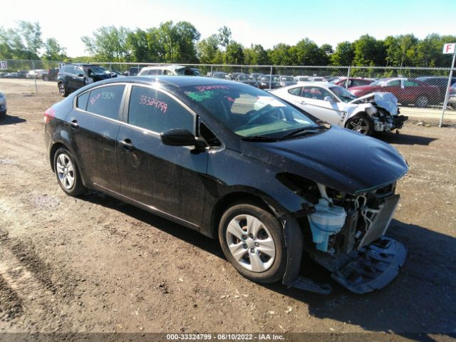 KIA FORTE 2018 3kpfk4a77je269452