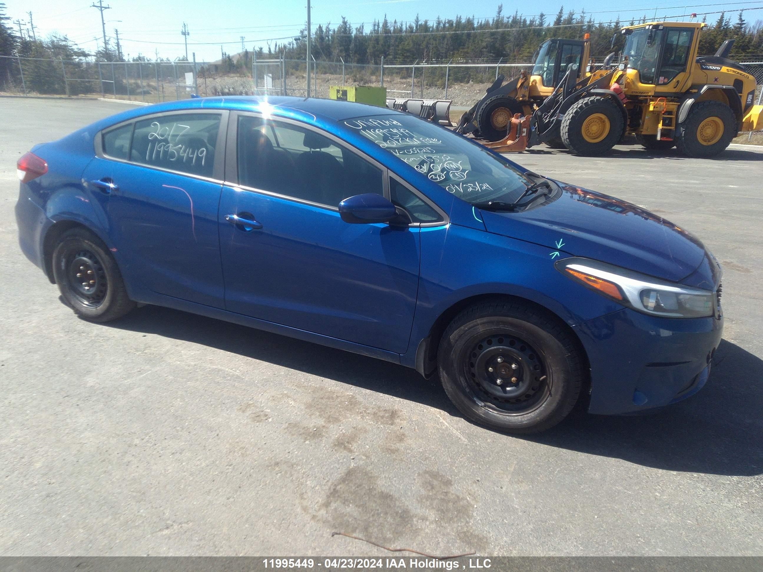 KIA FORTE 2017 3kpfk4a78he008213