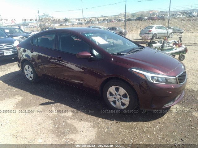 KIA FORTE 2017 3kpfk4a78he014190