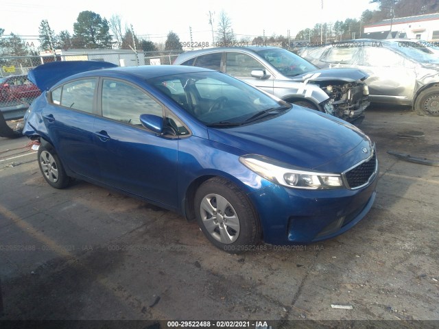 KIA FORTE 2017 3kpfk4a78he048419