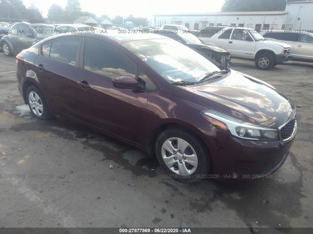 KIA FORTE 2017 3kpfk4a78he051207