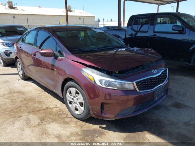 KIA FORTE 2017 3kpfk4a78he051210