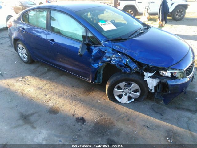 KIA FORTE 2018 3kpfk4a78je246598