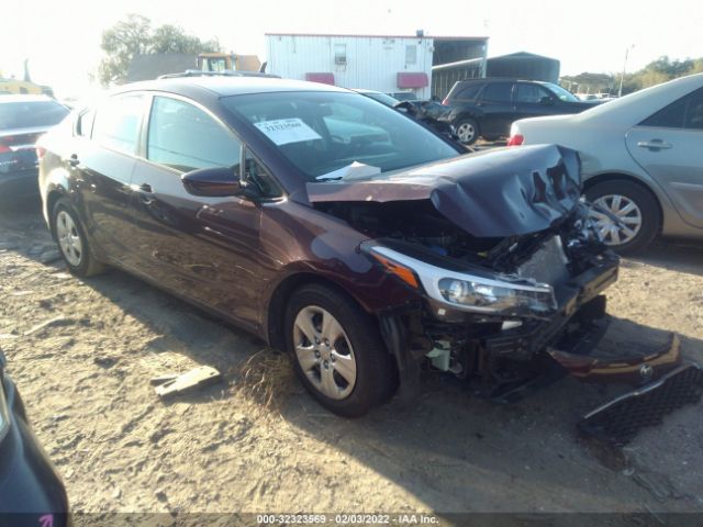 KIA FORTE 2018 3kpfk4a78je258377