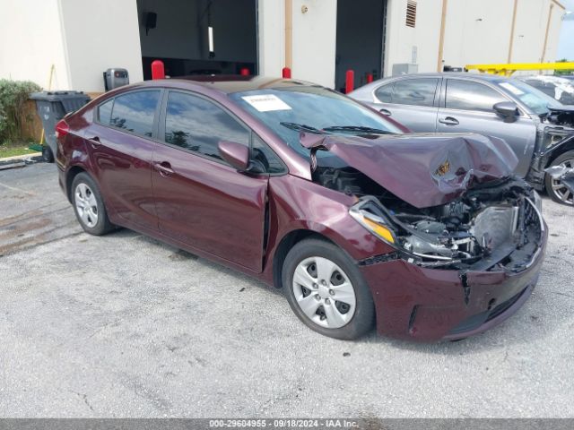 KIA FORTE 2018 3kpfk4a78je258900