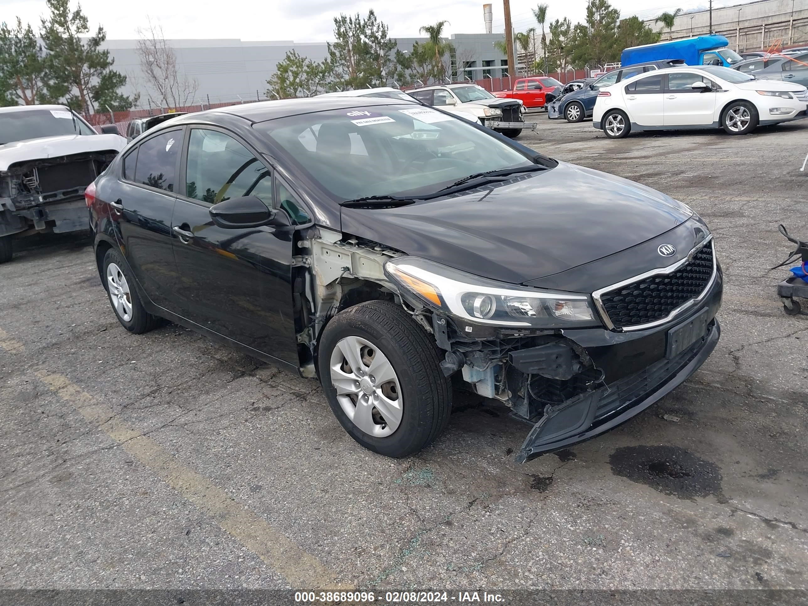 KIA FORTE 2017 3kpfk4a79he044766