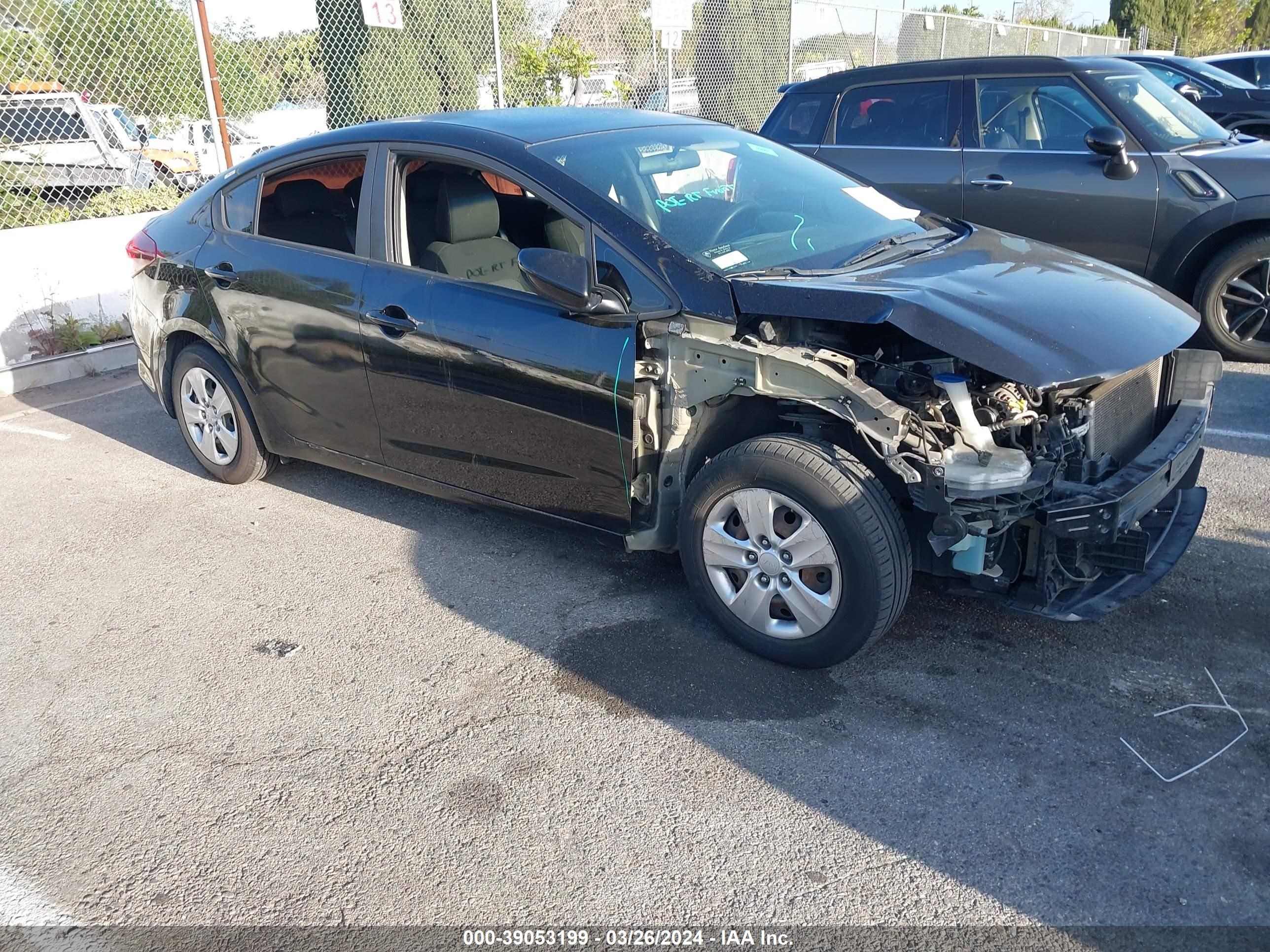 KIA FORTE 2017 3kpfk4a79he050437