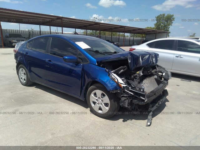 KIA FORTE 2018 3kpfk4a79je196584