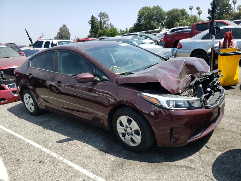 KIA FORTE LX 2017 3kpfk4a7xhe143063