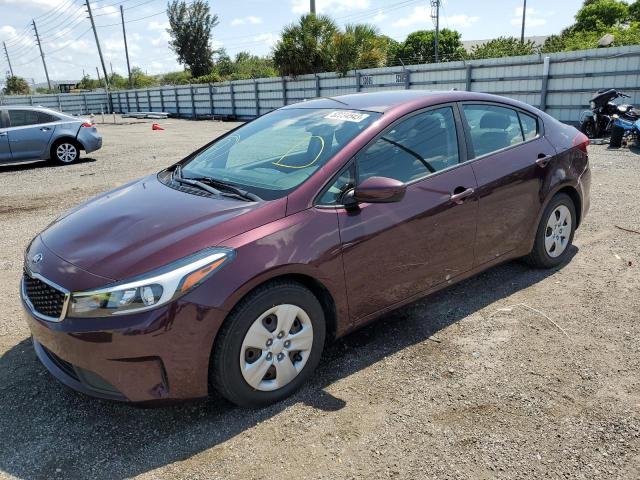 KIA FORTE LX 2017 3kpfk4a7xhe146335