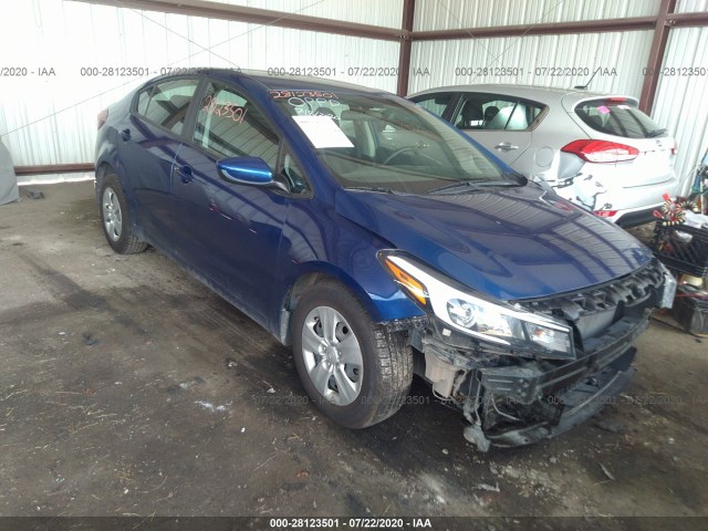 KIA FORTE 2017 3kpfk4a7xhe156931