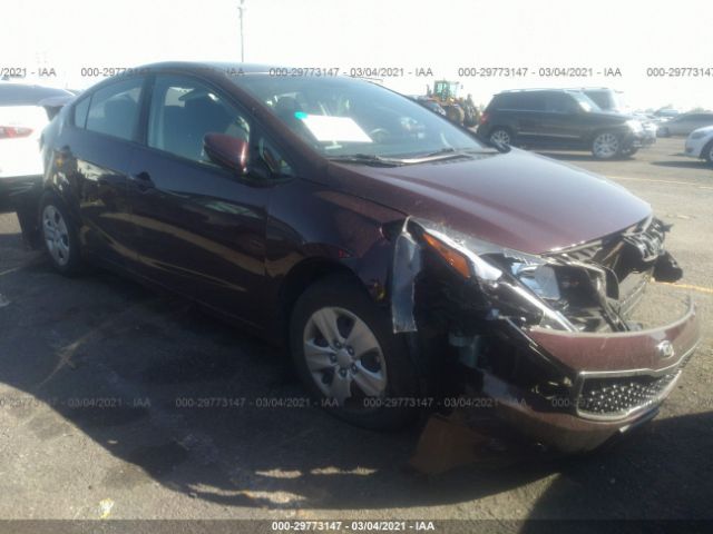 KIA FORTE 2018 3kpfk4a7xje221993