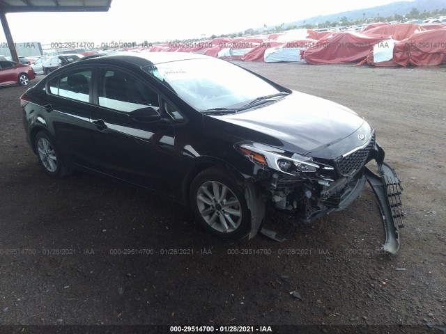 KIA FORTE 2017 3kpfl4a70he007246