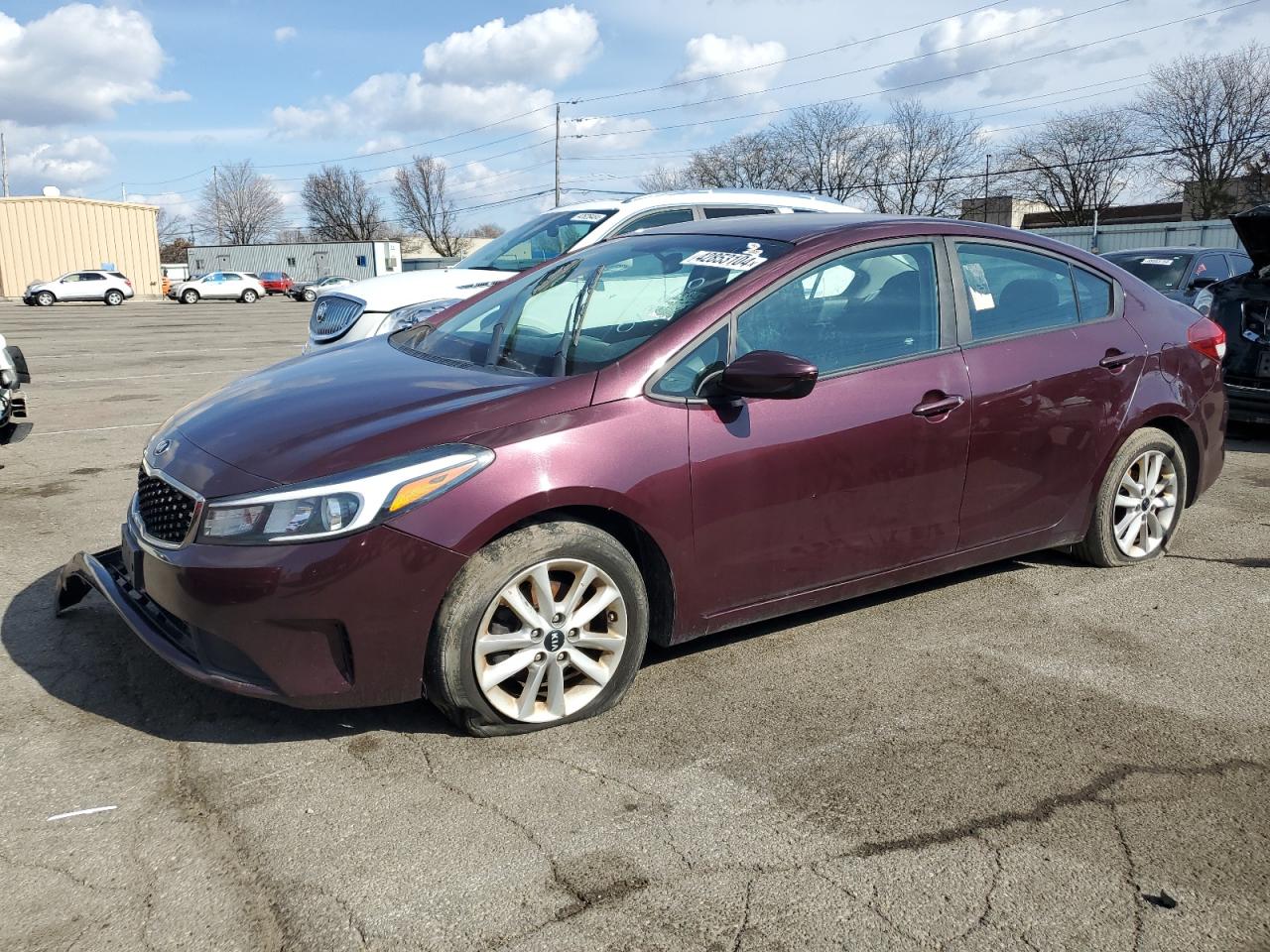 KIA FORTE 2017 3kpfl4a70he013970