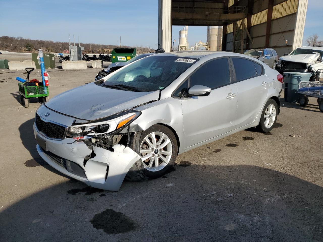 KIA FORTE 2017 3kpfl4a70he014231