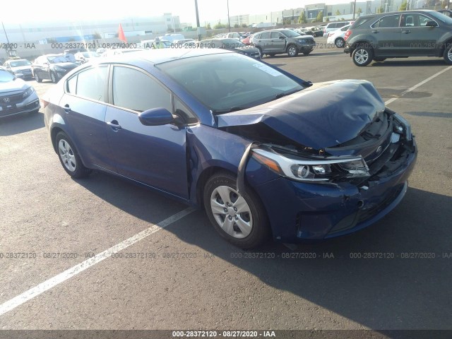 KIA FORTE 2017 3kpfl4a70he032907