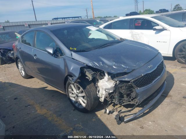 KIA FORTE 2017 3kpfl4a70he041297