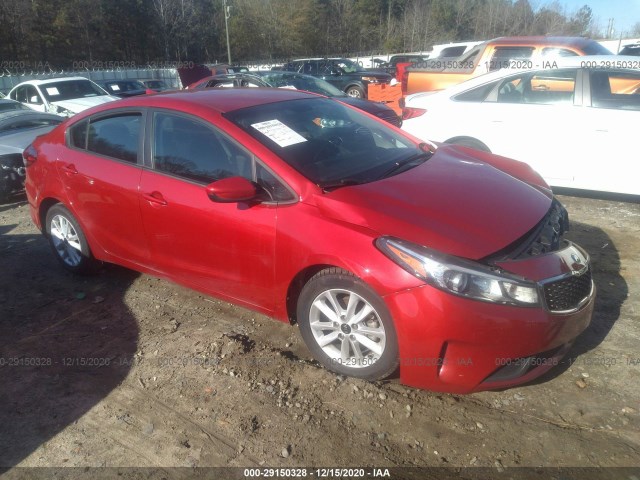 KIA FORTE 2017 3kpfl4a70he046726