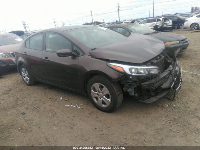 KIA FORTE 2017 3kpfl4a70he066359