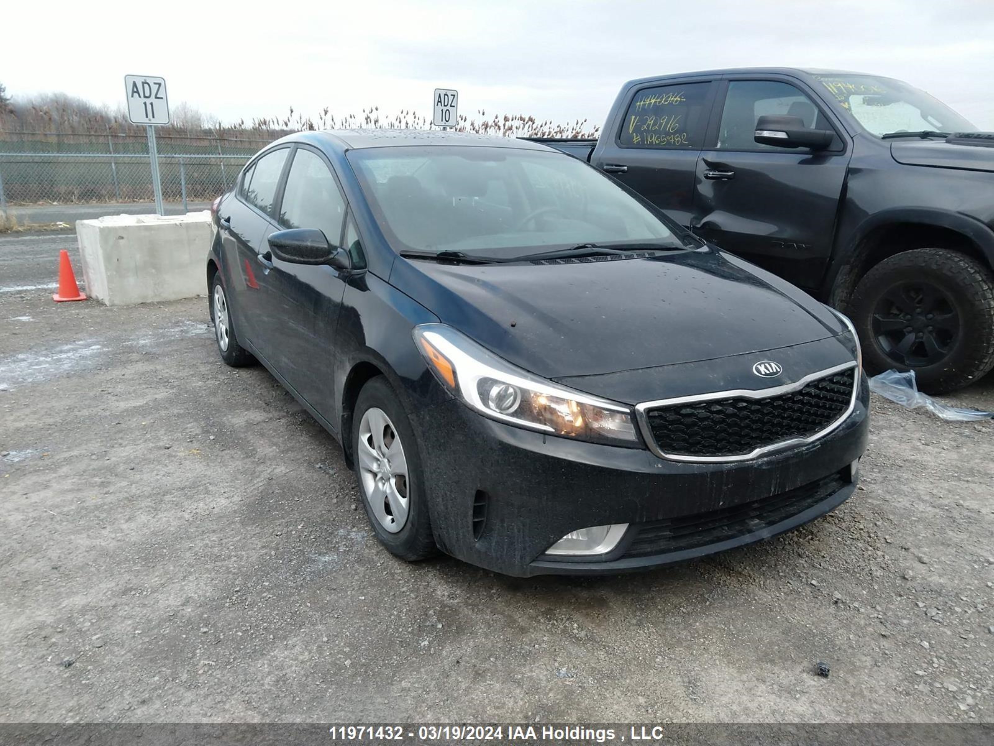 KIA FORTE 2017 3kpfl4a70he120307