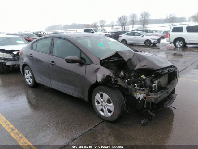 KIA FORTE 2017 3kpfl4a70he158085