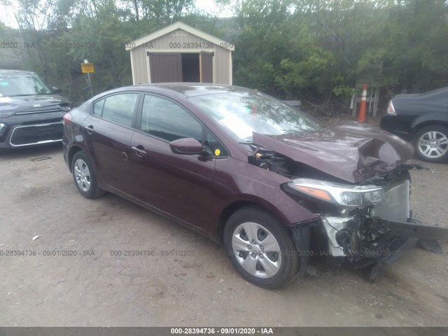 KIA FORTE 2018 3kpfl4a70je196440