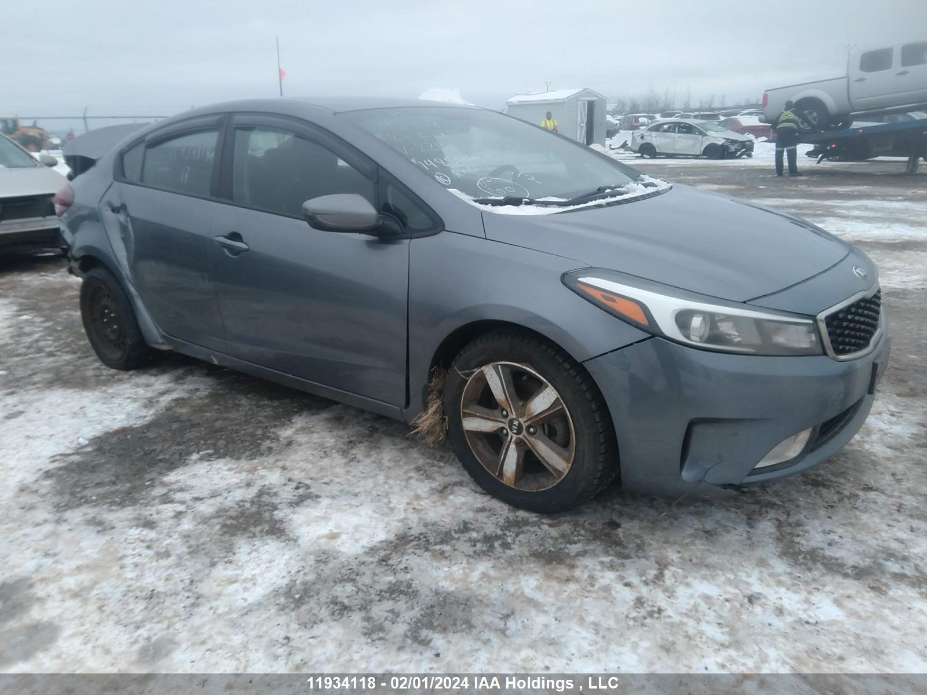 KIA FORTE 2018 3kpfl4a70je221501