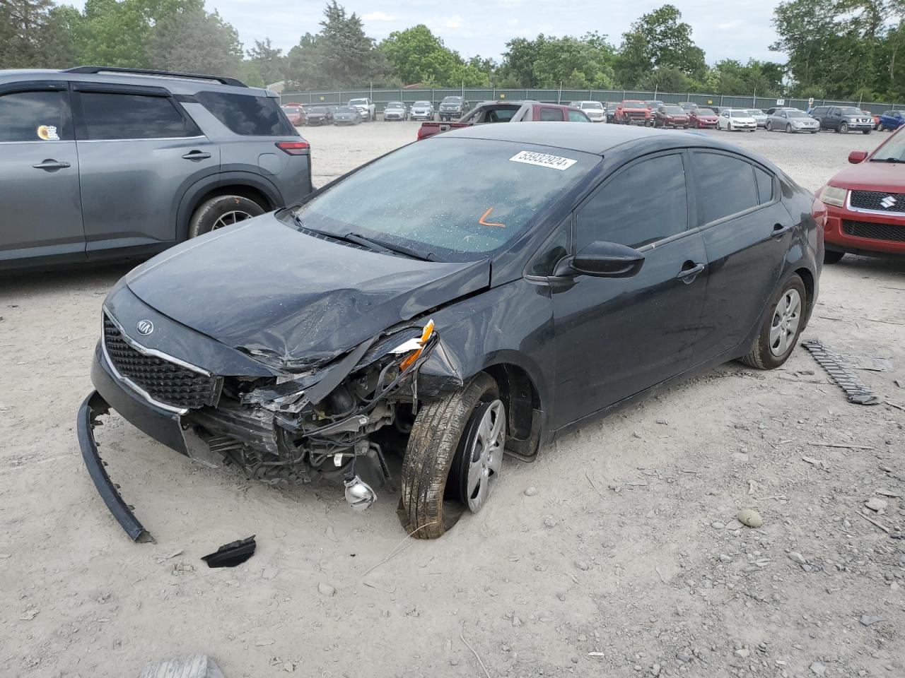 KIA FORTE 2017 3kpfl4a71he032205