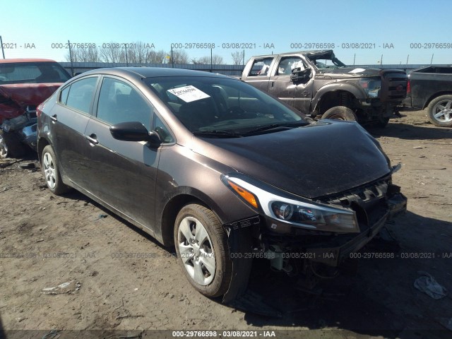 KIA FORTE 2017 3kpfl4a71he126200