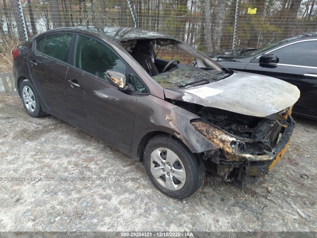 KIA FORTE 2018 3kpfl4a71je176827